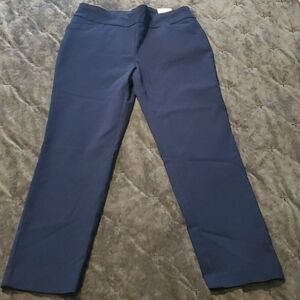 NWT Chico's Navy Perfect Stretch Pants